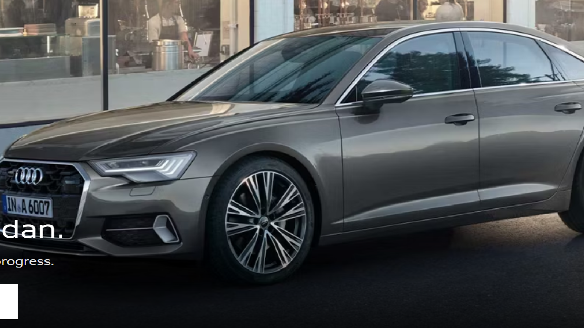 A6 Sedan. Experience progress.